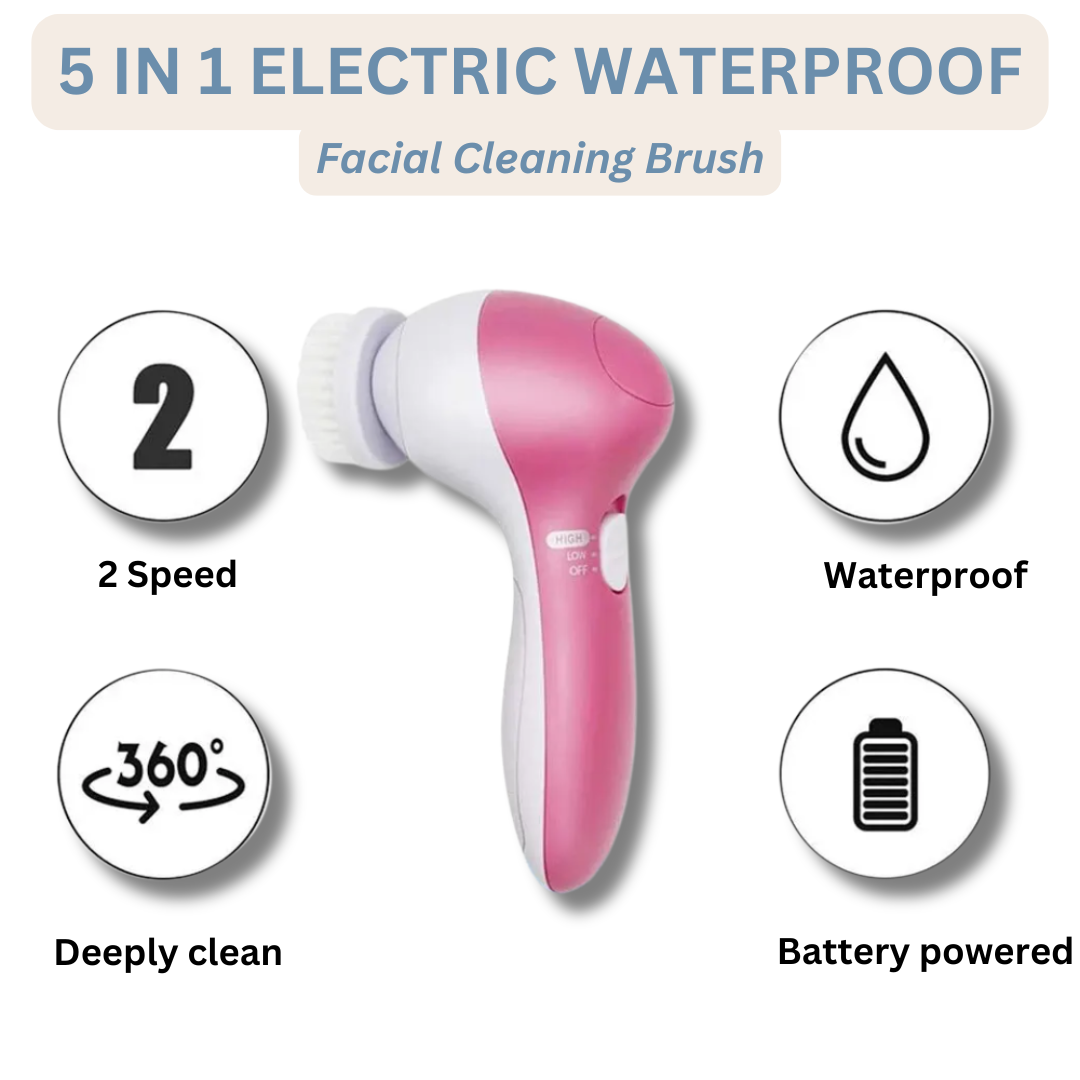 Electric Facial Cleansing Brush – Deep Cleanse & Spa-Like Skin Care at Home | Joyfuljumble™