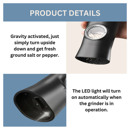 Electric Automatic Salt – Effortless Seasoning at Your Fingertips | Joyfuljumble™