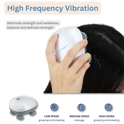 Electric Head & Scalp Massager – Relax, Rejuvenate & Boost Hair Growth | Joyfuljumble™